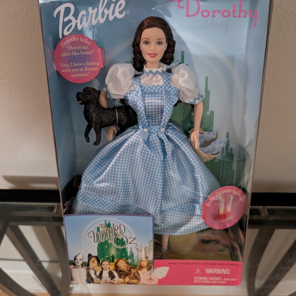 Barbie Dorothy Doll with Blue Gingham Dress